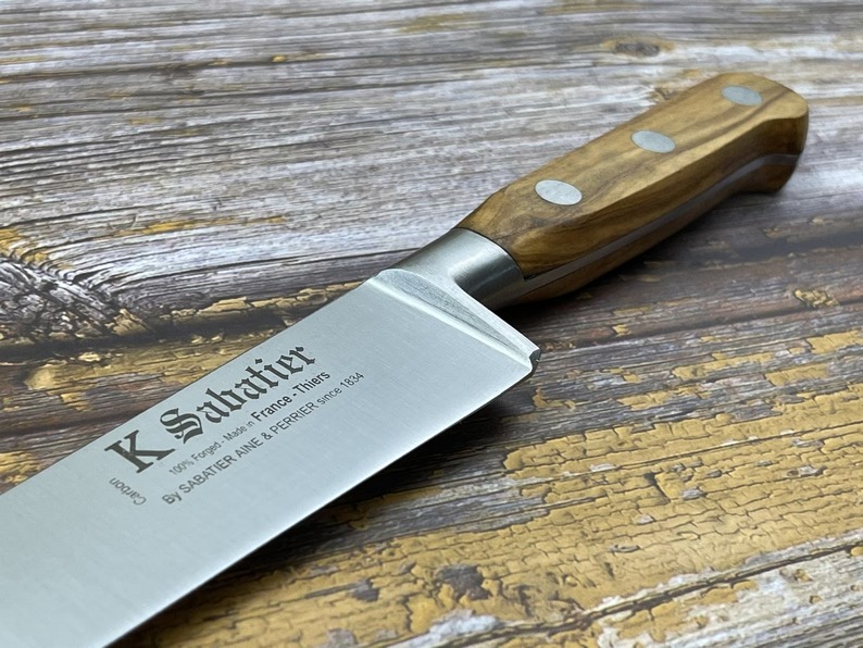 Sabatier French Chef Knife with wood handle