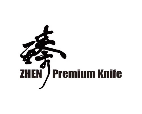 Zhen premium knives, the Taiwan knife maker company logo