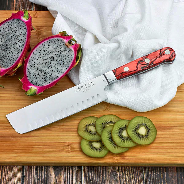 Lamson USA Nakiri knife with Japanese-style blade